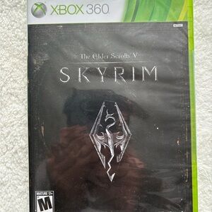 X360 The Elder Scrolls V: Skyrim. New never opened. Factory sealed  first print
